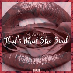 M.Watt - Misunderstood