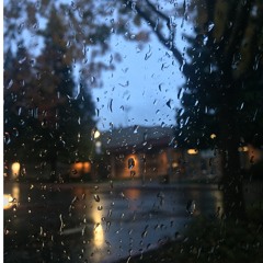i sat in my car, drinking coffee and listening to the morning rain