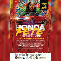 DJ TECHNO FT 1K GAZA - HONDA FETE (PROMO CD) (MARCH 03TH 2018)
