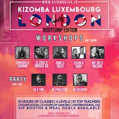 Kizomba Luxembourg Meets London 27 01 18 Live Mix with DJ X-tra  DJ Pingusso