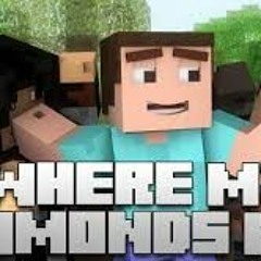 Minecraft Song Parody Where My Diamonds Hide - Imagine Dragons Demons (1)