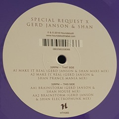 Special Request - Brainstorm (Gerd Janson & Shan House Mix)