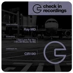 (CiR190) Ray MD - Its All Music To Me [SC]