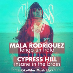 Mala Rodriguez ( tengo un trato) and Cypress Hill (insane in the brain)  mash up Kike Vilar