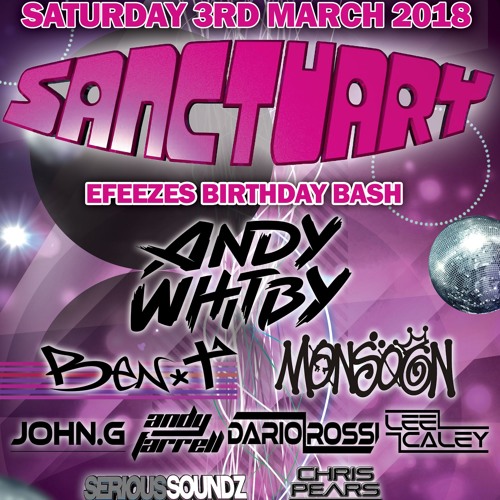 Sanctuary at Club Domain - March 2018 - Cd Pack Sample