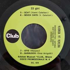 PROMO CLUB EP - groovy MOD & JAZZ UNDERGROUND BEAT Rare ITALIAN LIBRARY