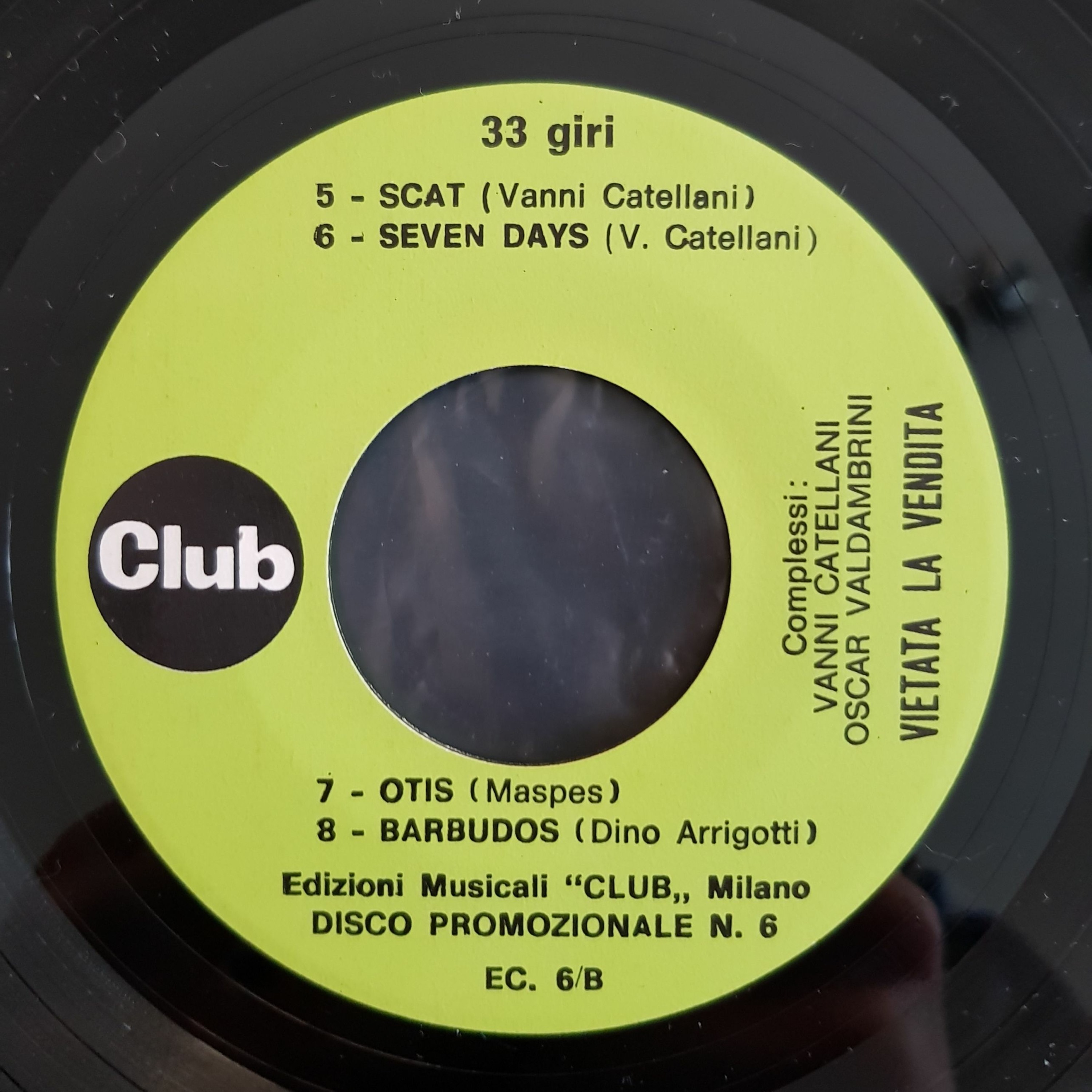 PROMO CLUB EP - groovy MOD & JAZZ UNDERGROUND BEAT Rare ITALIAN LIBRARY episode artwork