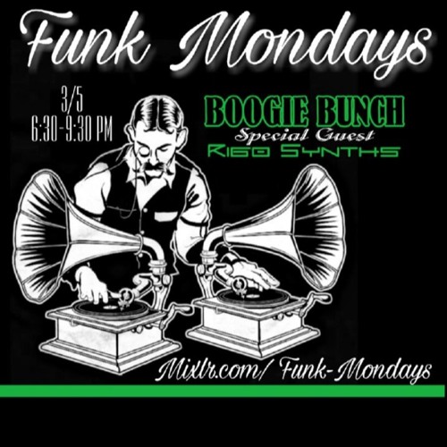 FUNKMONDAYS-BOOGIEBUNCH-RIGOSYNTHS-3-5-18