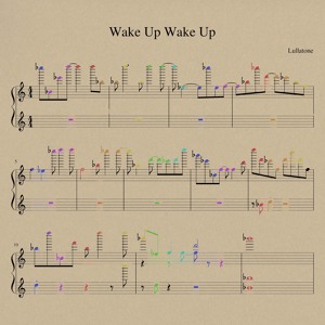 Lullatone - Wake Up Wake Up (Piano version)