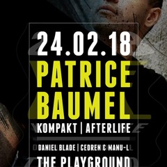 live At The Playground presents Patrice Baumel