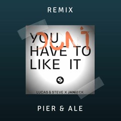 Lucas & Steve X Janieck - You Don't Have To Like It (Pier & Ale Remix)