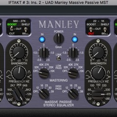 #6 - Color EQs - UAD Manley Massive Passive