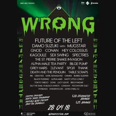 Wrong Festival le 22 avril 208 à Liverpoll |UK|