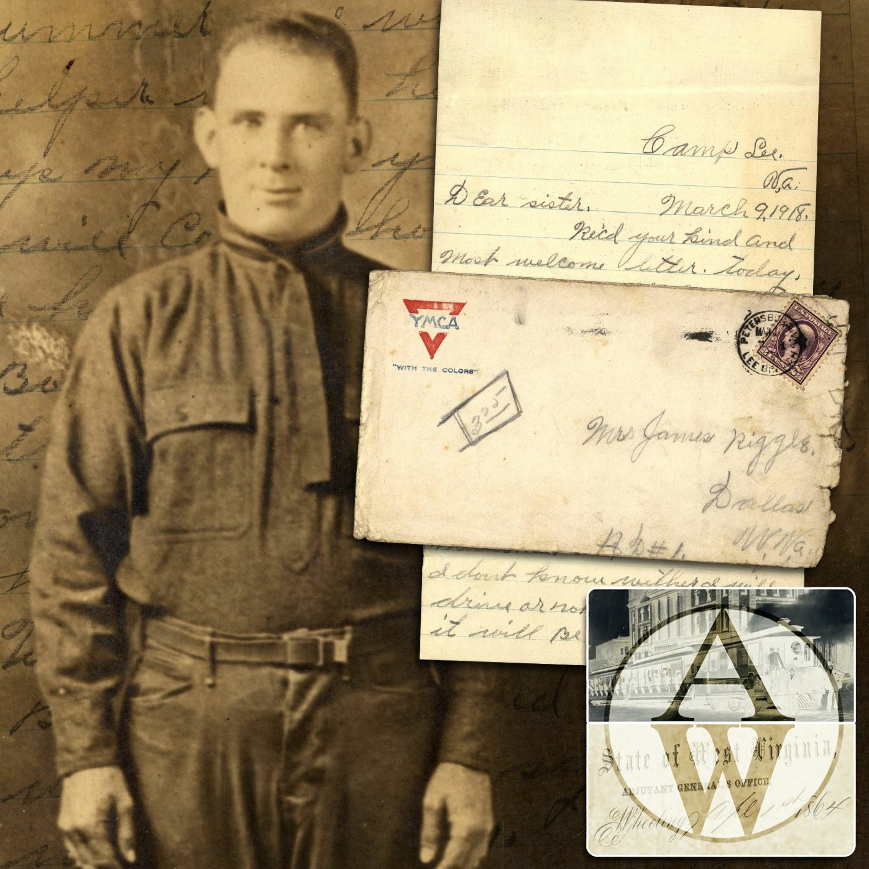 From Camp Lee to the Great War: The Letters of Lester Scott & Charles Riggle