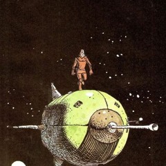 the exhaust of an alien starship on it's way home