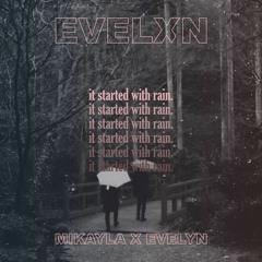 it started with rain.