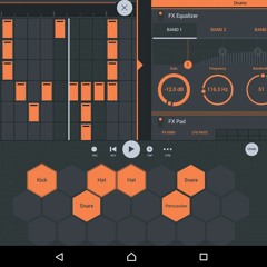 When your laptop is dead and you need to produce... (Made With FL Mobile ! ahah)