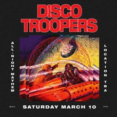 Jack George & Geoffrey Wimbledon at Disco Troopers 10.03.2018