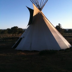Bradley Largo rejoicing in Mariano Lake, NM