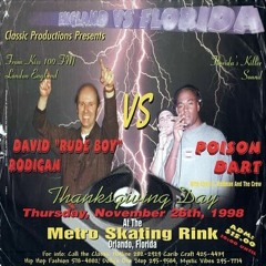 David Rodigan vs Poison Dart 11-98 (England vs Florida) HECKLERS REMASTER