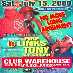 Tony Matterhorn vs Fire Links 07-00 NYC (No More Long Argument) HECKLERS REMASTER