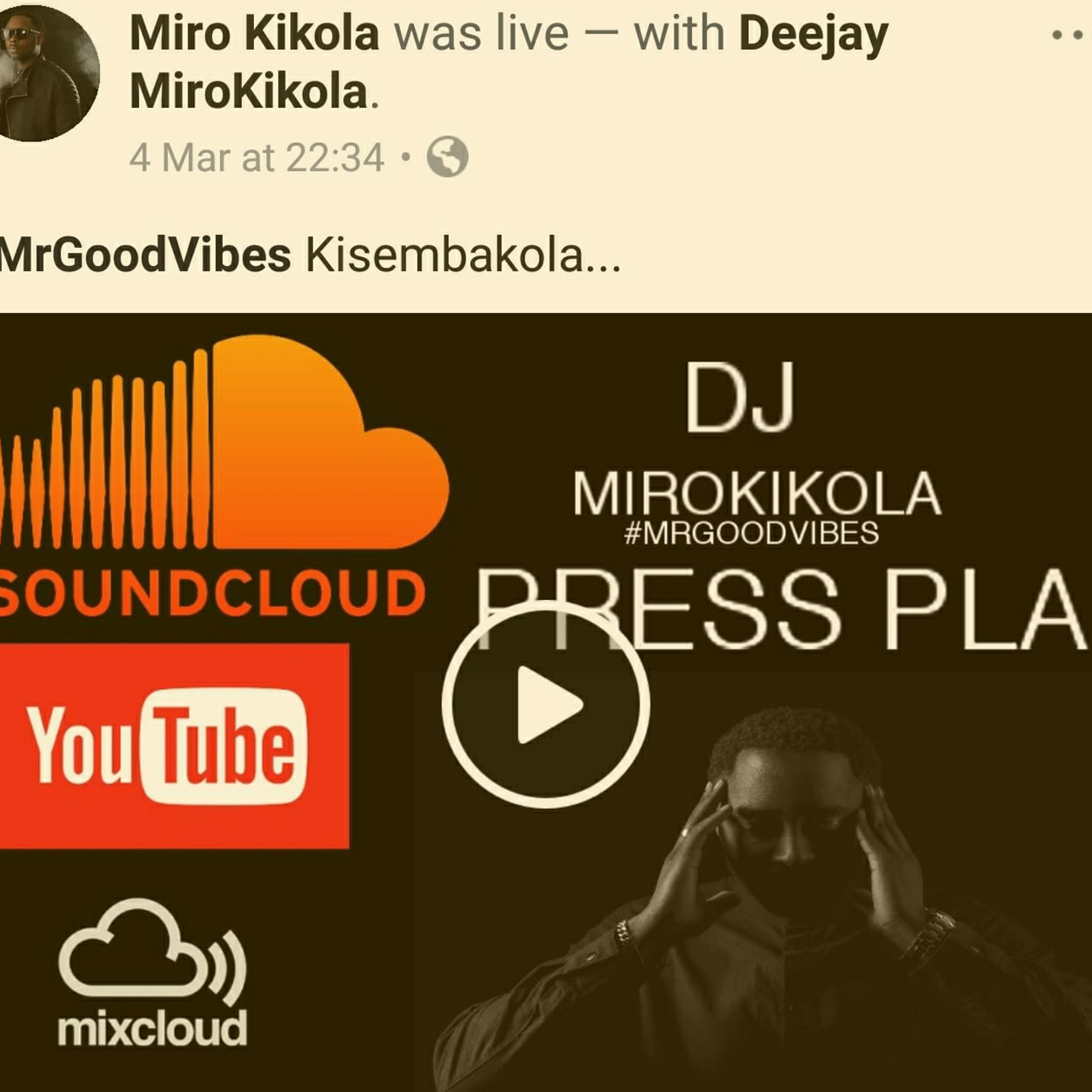 *****Live Mix On Facebook-Kisembakola vs Vibe dos cotas episode artwork