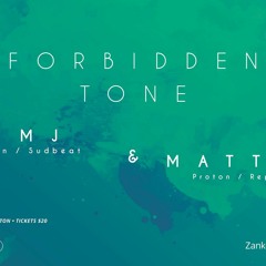 GMJ & Matter b2b at Forbidden Tone [Mar 2018]