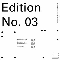 Edition No. 03 – St. Warren – NSFW