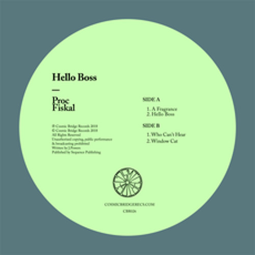 First Listen: Proc Fiskal - 'Hello Boss' (Cosmic Bridge)