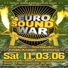 Gramigna vs Soundquake vs Freddy Krueger vs Immortal GER 3/06 (Euro Sound War) HECKLERS REMASTER