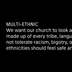 Core Values - Multi-Ethnic - Guest Pastor Dan Backens - 03/11/18
