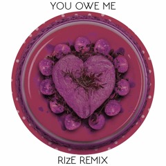The Chainsmokers - You Owe Me (RIzE Remix)