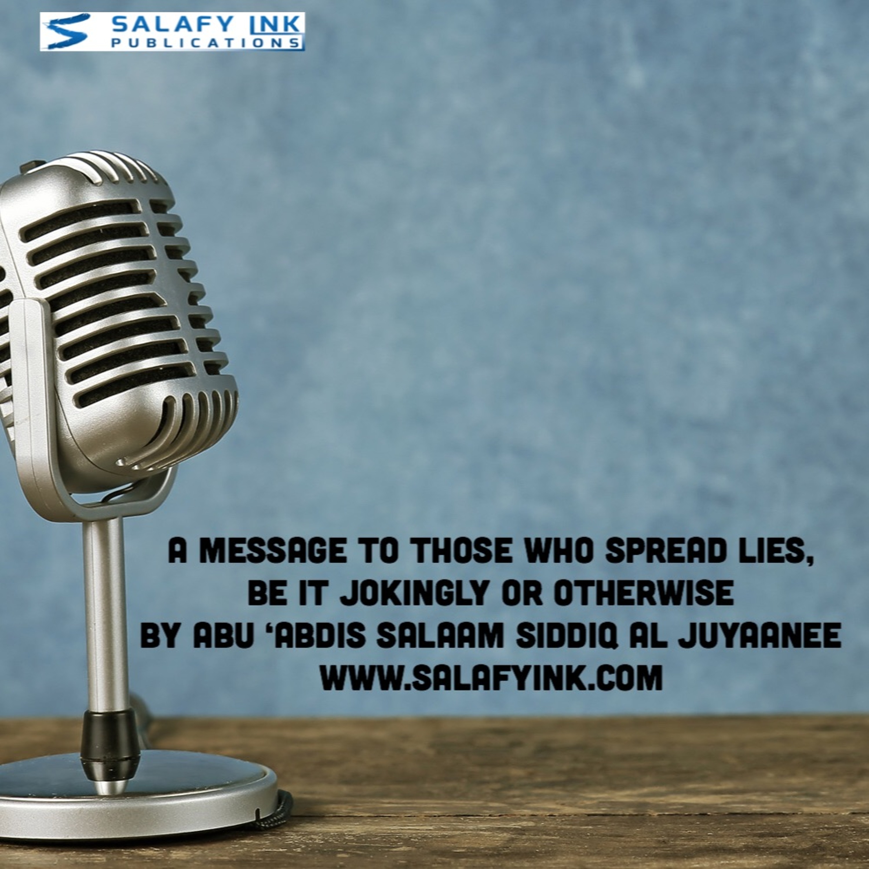 A Message To Those Who Spread Lies, Be It Jokingly Or Otherwise episode artwork