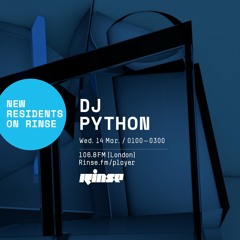 DJ Python with Asthyna: Bookworms & Via App - 14th March 2018