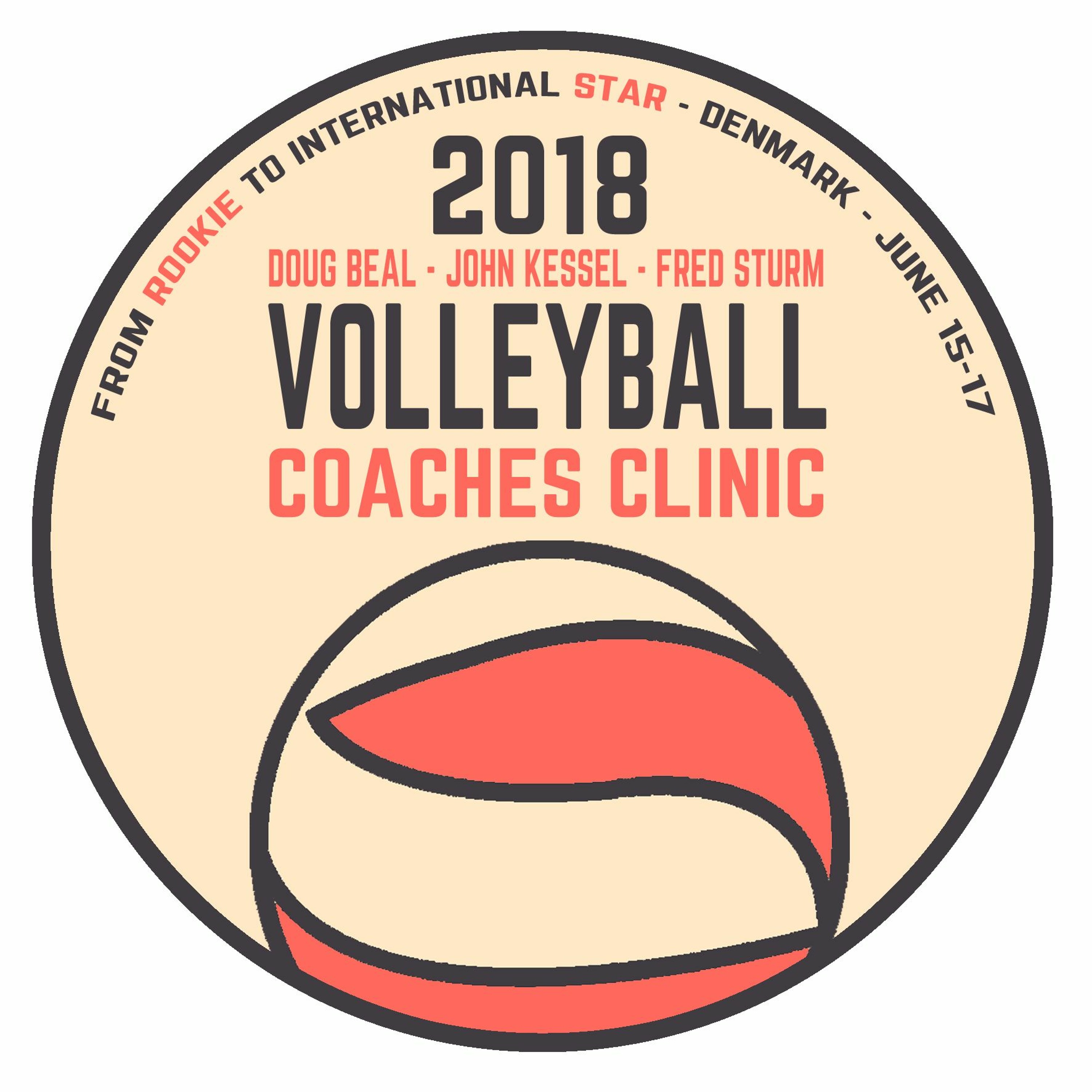 All level Coaches Clinic in Denmark June 15-17, 2018