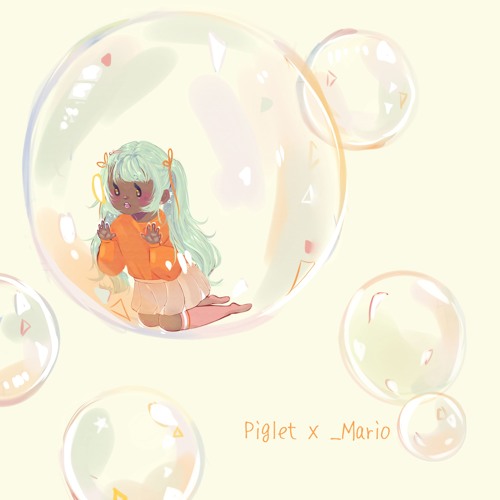 _mario x piglet Bubbles