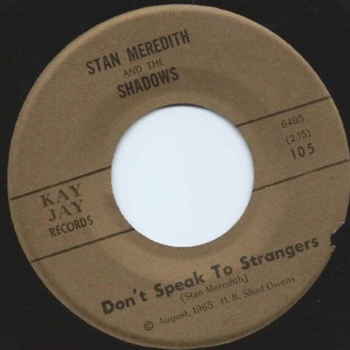 Stan Meredith & the Shadows - "Dont Speak To Strangers"