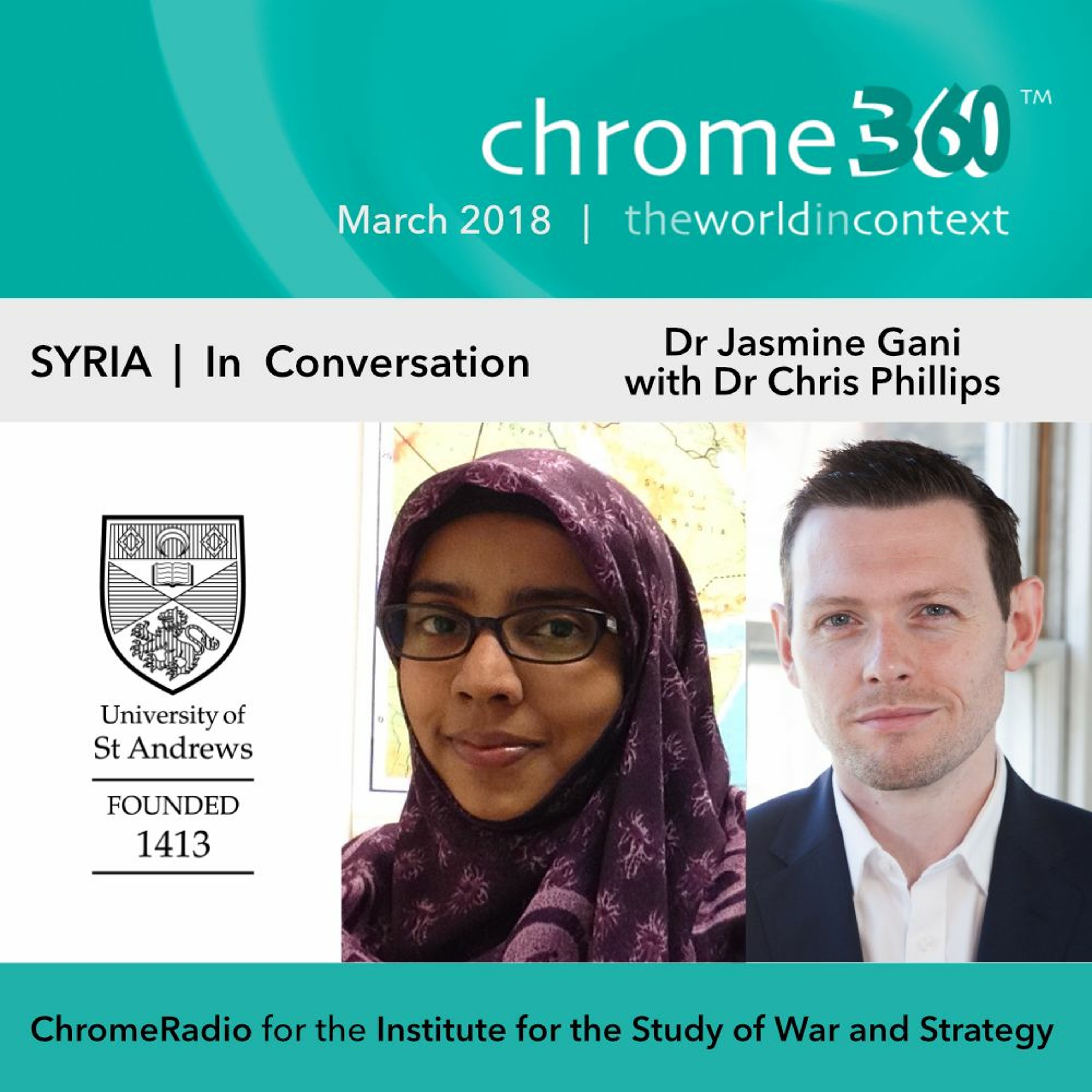 Chrome360 | SYRIA | In Conversation | Jasmine Gani & Chris Phillips