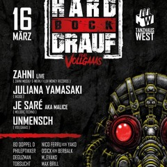 Tobsucht @ Hard Bock Drauf Feat. Vollgaaas  Tanzhaus West FFM (16.03.18)