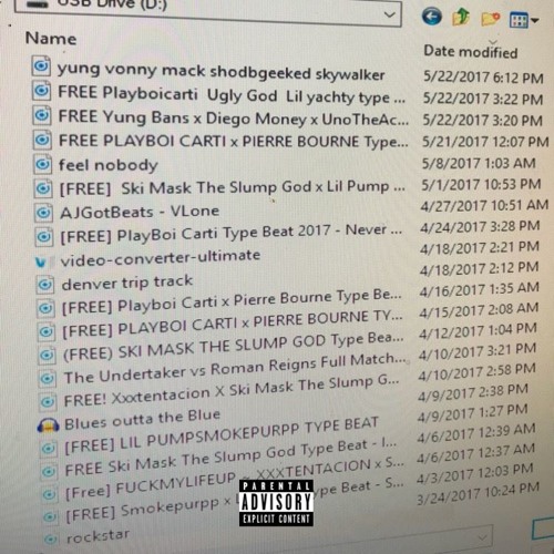 4/27/2017 (p. AJGotBeats & ChinoGotBeats)