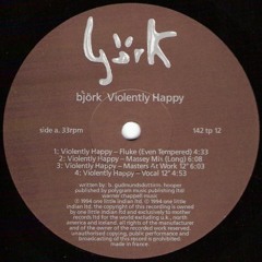 Bjork - Violently Happy (Maw 12" Mix)
