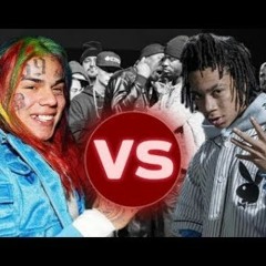 6IX 9INE X YBN NAHMIR - KEKE X Rubbin off the Paint - MASH UP-2018