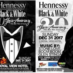 HENNESSY BLACK N WHITE 20TH ANNIVERSARY AT ROYAL VIEW 31.12.17 PART1