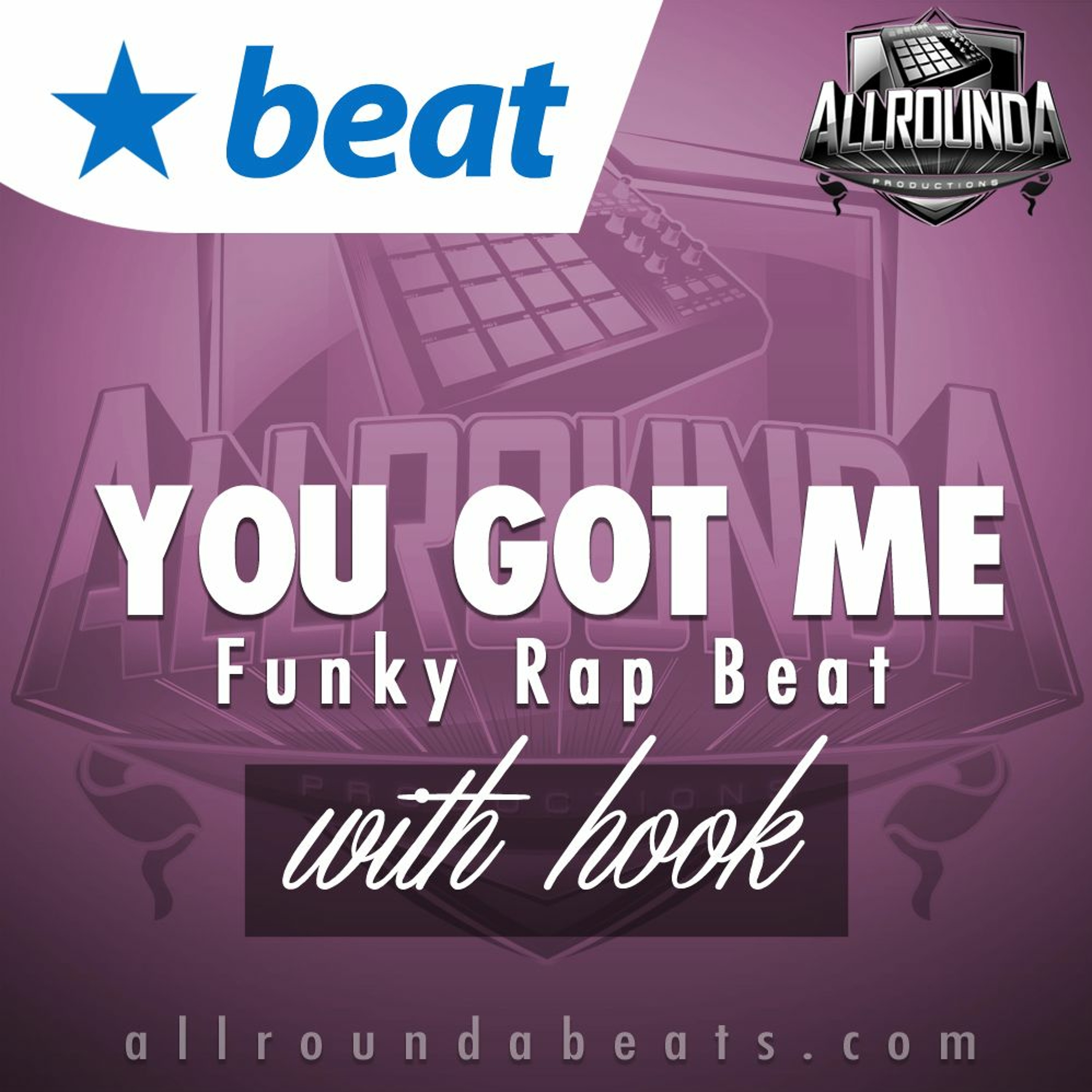 Instrumental With Hook - YOU GOT ME - (Funky Guitar Rap Beat by Allrounda) episode artwork