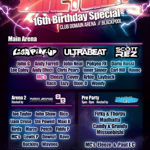 Sanctuary 16th Birthday Promo - Mixed by Andy Effect