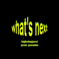 bigbabygucci - what's next (prod. paradox)