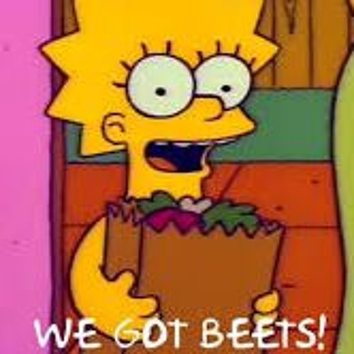 Fresh beets.