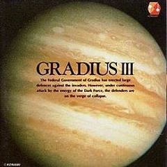 Gradius III - Mechanical Base (Sega Master System Cover)