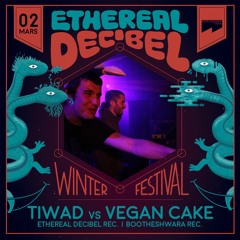 ETHEREAL DECIBEL WINTER FESTIVAL 2018 - VEGAN CAKE vs TIWAD
