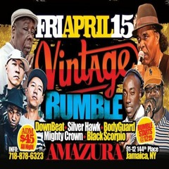 Downbeat vs Silver Hawk vs Scorpio vs Body Guard vs Mighty Crown 4/16(VIntage Rumble)